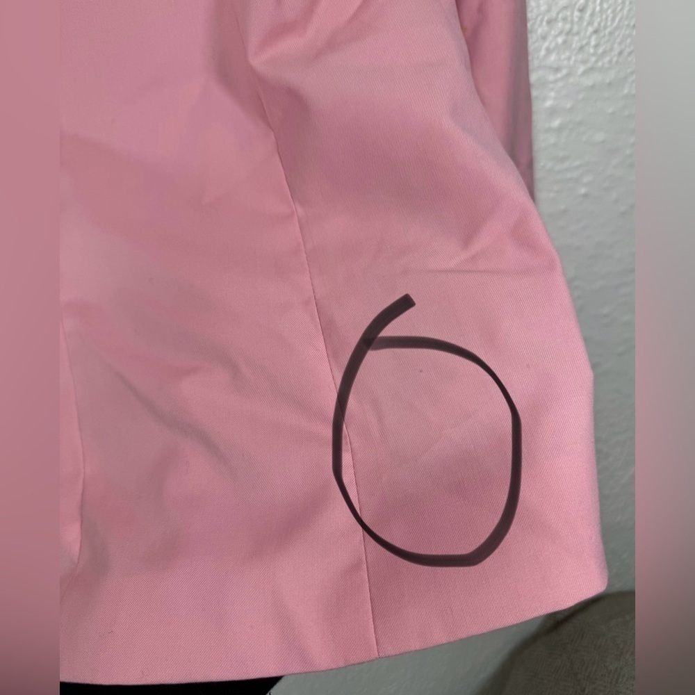 Danielle Guizio Pink Blazer Women’s XS Preppy Barbiecore Feminine Business - Picture 15 of 16